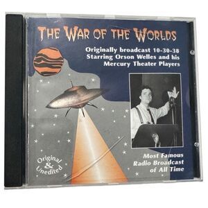 The WAR OF THE WORLDS: Originally Broadcast 10-30-38 (CD, 1998) Radio Spirit